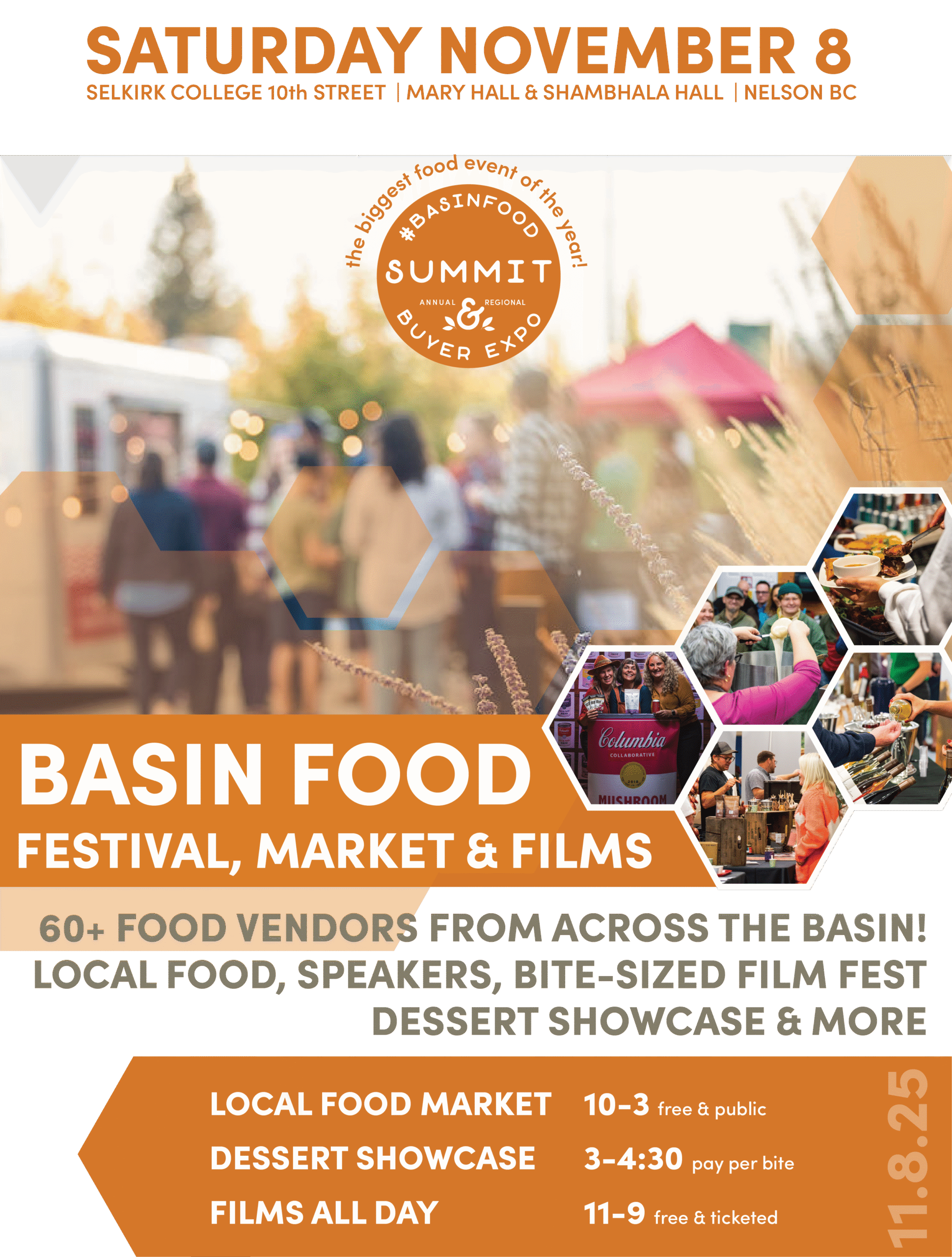 We’re heading to Nelson for the basin food festival